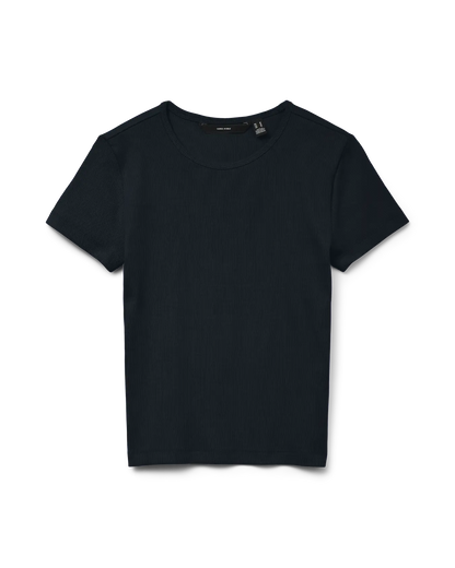 The Chloe Crew Neck Short Top - 2 COLORS