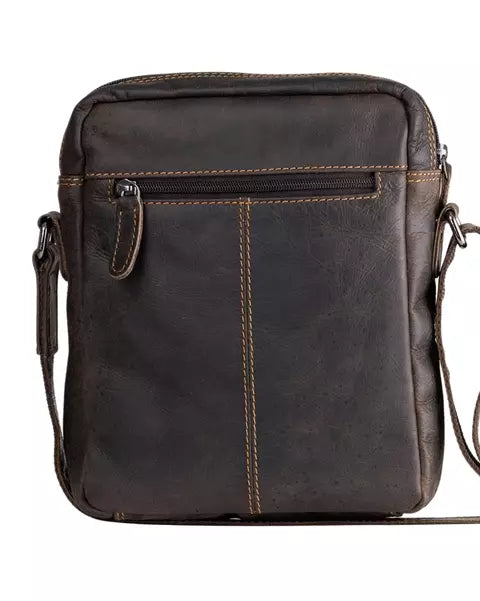 Dallas Unisex Leather Crossbody Bag