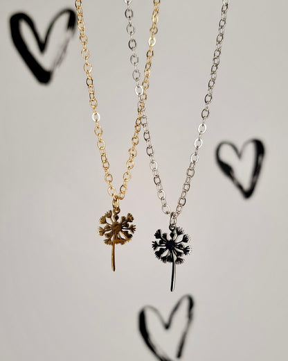 Dandelion Necklace