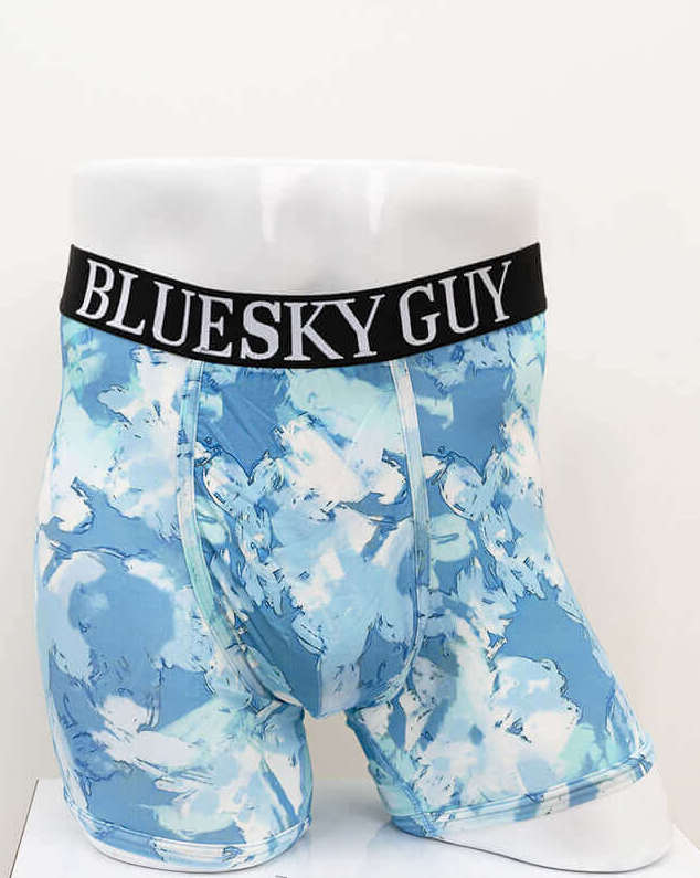 Denim Clouds Bamboo Boxer Briefs 🍁