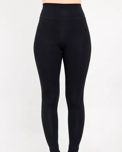 The Dixie Bamboo Fleece Leggings - 2 COLORS 🍁