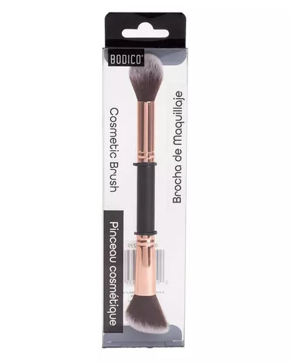Dual Blush + Bronzer Cosmetic Brush