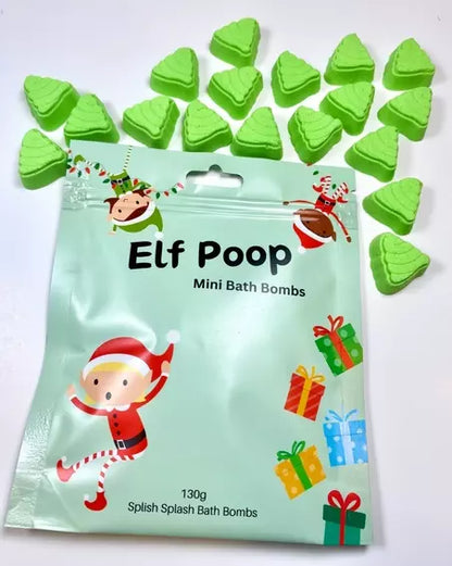 Elf Poop Mini Bath Bombs 🍁