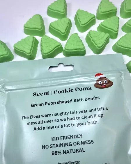 Elf Poop Mini Bath Bombs 🍁
