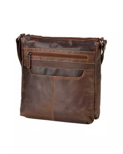 Emily Leather Shoulder Purse: 2 COLORS