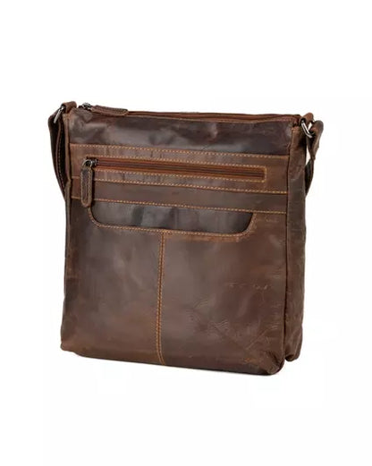 Emily Leather Shoulder Purse: 2 COLORS