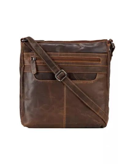 Emily Leather Shoulder Purse: 2 COLORS