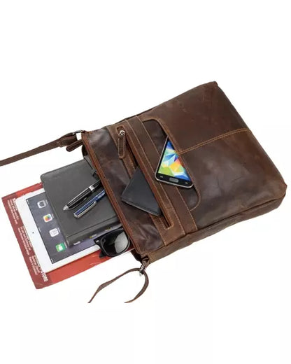 Emily Leather Shoulder Purse: 2 COLORS