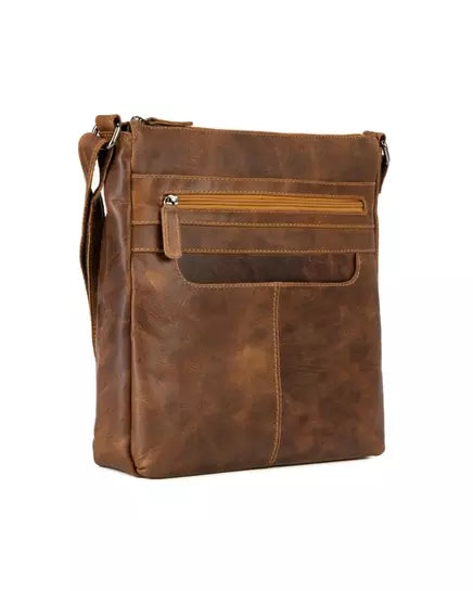Emily Leather Shoulder Purse: 2 COLORS