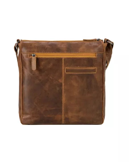Emily Leather Shoulder Purse: 2 COLORS