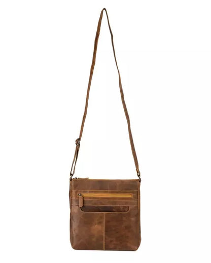 Emily Leather Shoulder Purse: 2 COLORS