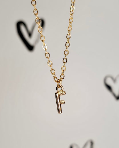 Gold Initial Necklace