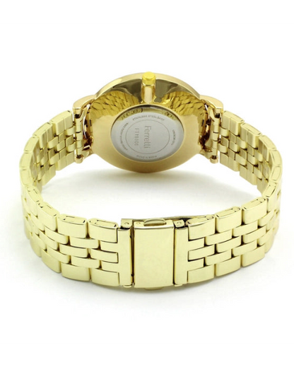 Women's Gold + Silver Face Watch