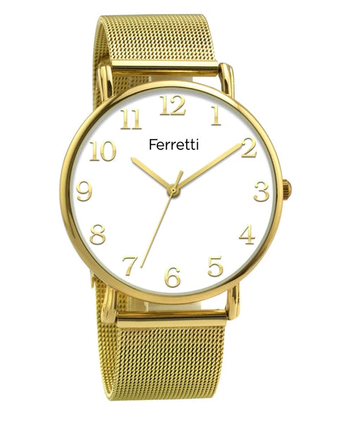 Women's Gold Mesh Watch