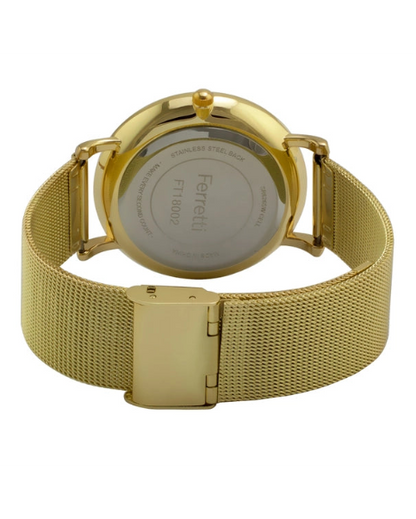 Women's Gold Mesh Watch