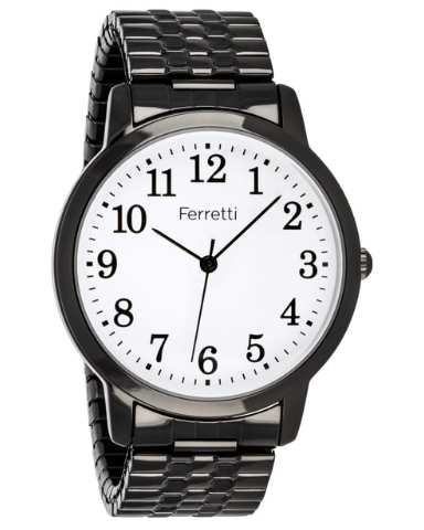 Women's Gunmetal Stretch Watch