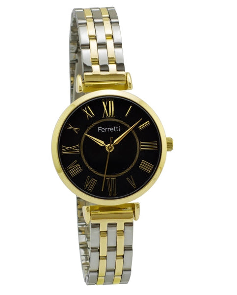 Women's Gold Petite Roman Numeral Watch
