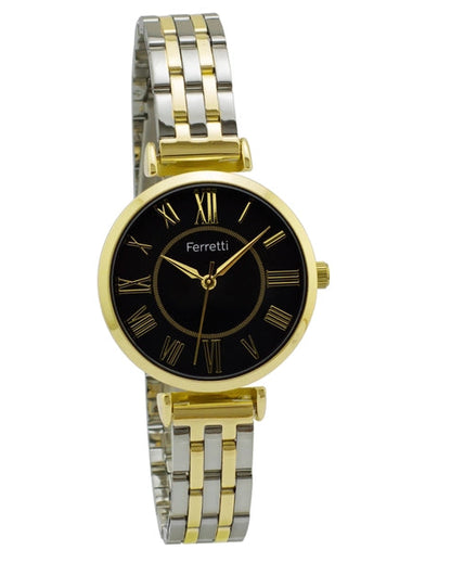 Women's Gold Petite Roman Numeral Watch