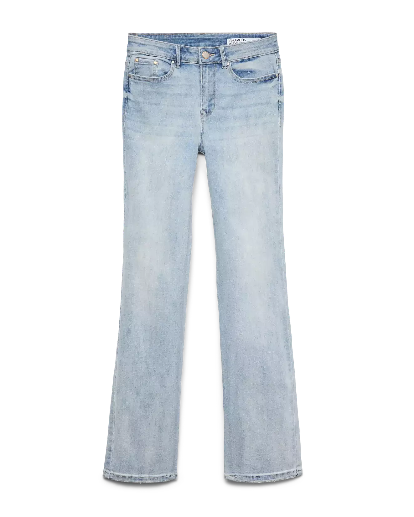 The Flash Mid Rise Light Blue Straight Jean