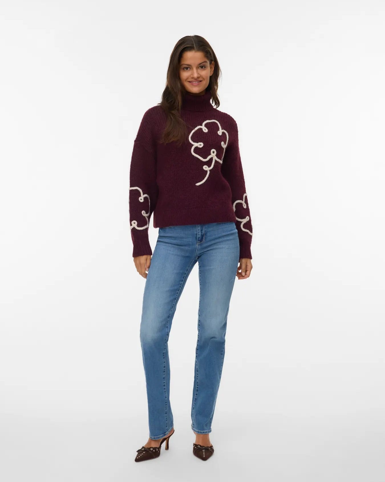 The Flash Mid Rise Medium Blue Straight Jean