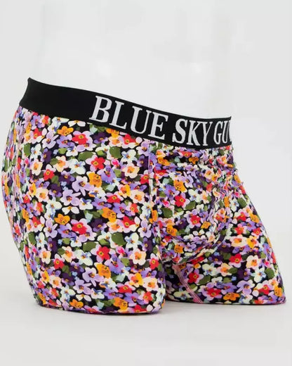 Frolic Flowers Men's Bamboo Boxer Briefs 🍁