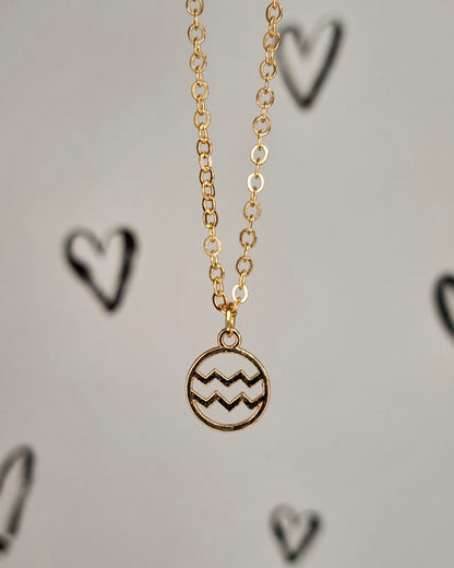 Gold Zodiac Necklace