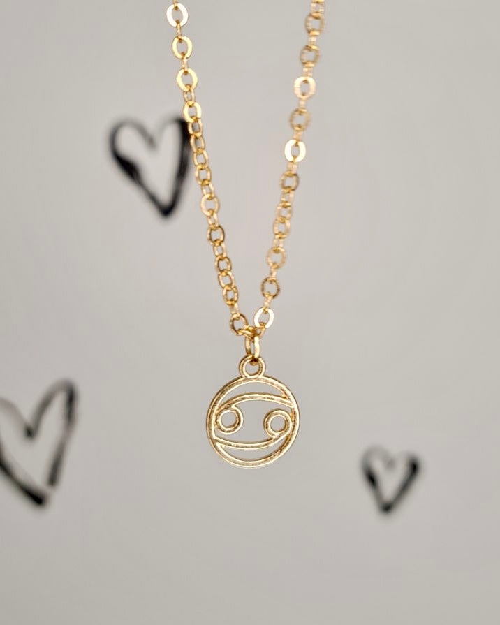 Gold Zodiac Necklace