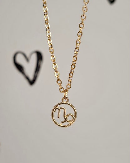 Gold Zodiac Necklace