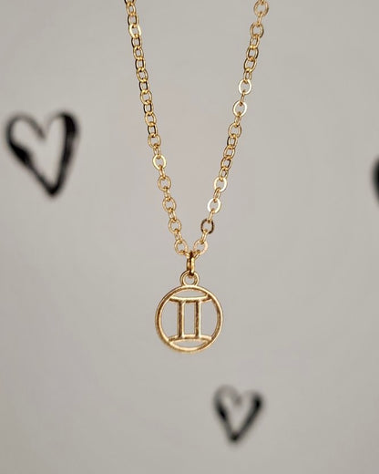 Gold Zodiac Necklace