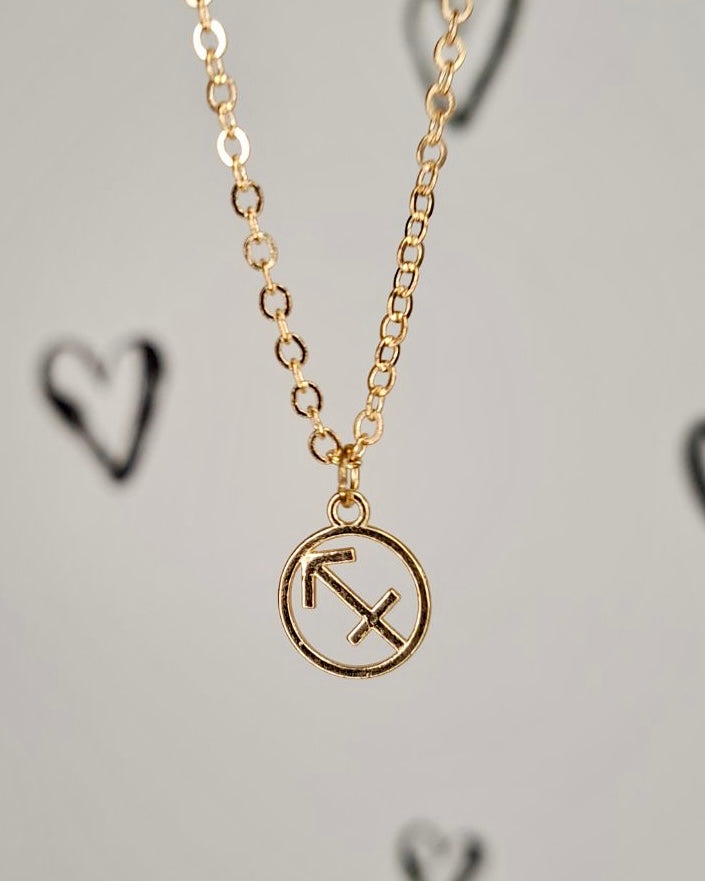 Gold Zodiac Necklace