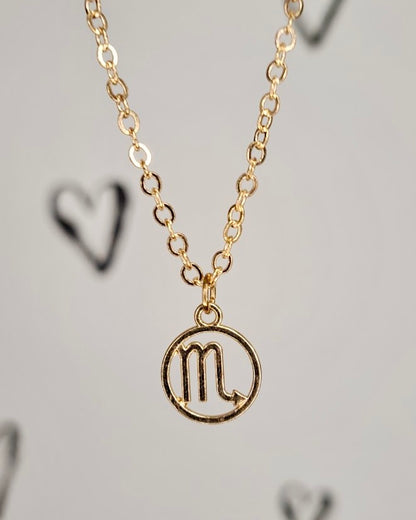 Gold Zodiac Necklace