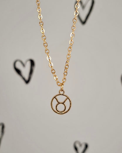 Gold Zodiac Necklace