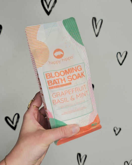 Grapefruit Basil & Mint Blooming Bath Soak 🍁