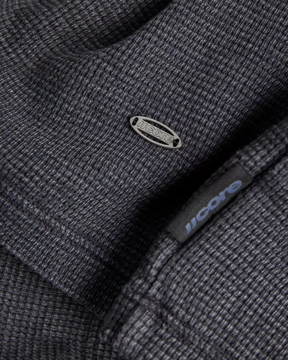 The Gravity Waffle Top: Black
