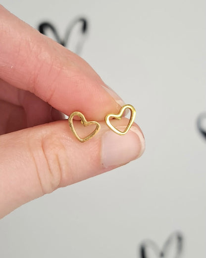 Heart Studs