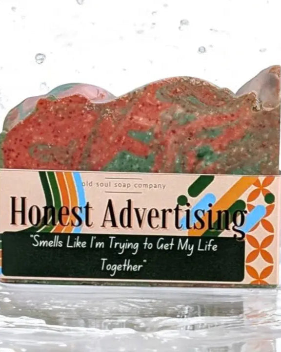 Honest Advertising Natural Soap 🍁
