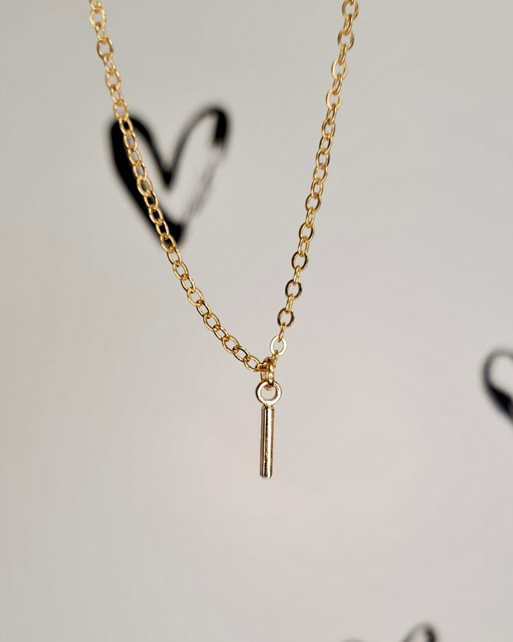 Gold Initial Necklace