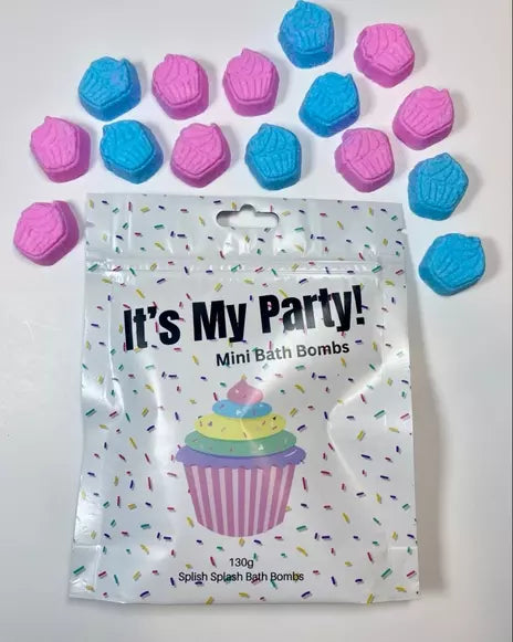 It's My Party Mini Bath Bombs 🍁