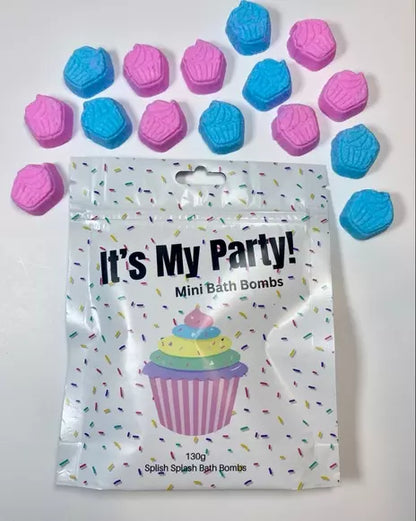 It's My Party Mini Bath Bombs 🍁