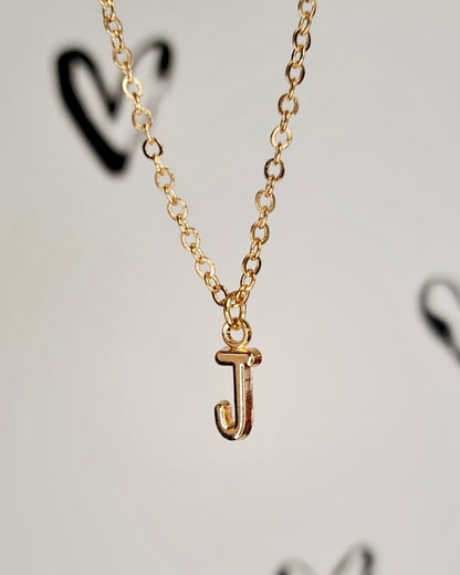 Gold Initial Necklace