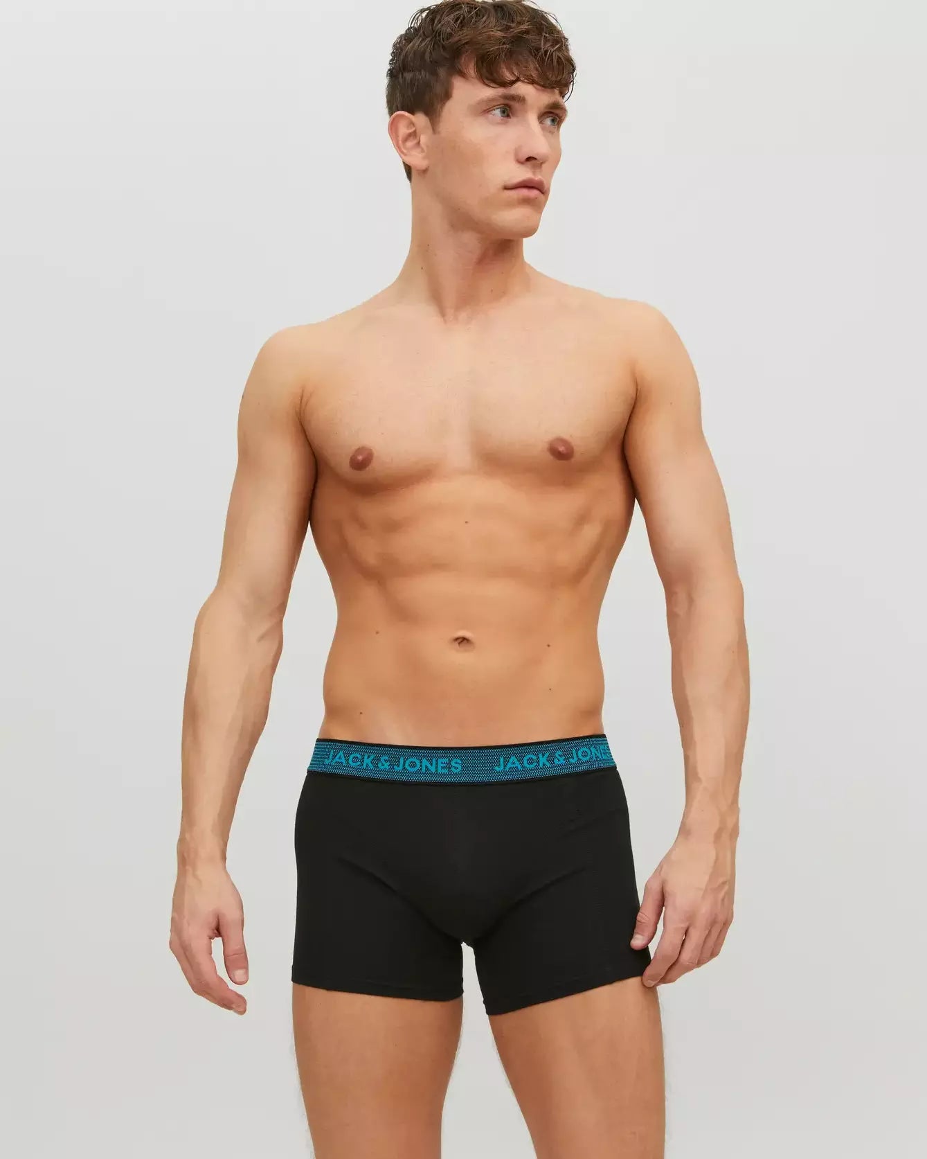 Black 3-Pack Organic Cotton Trunks