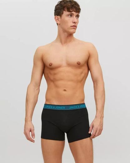 Black 3-Pack Organic Cotton Trunks