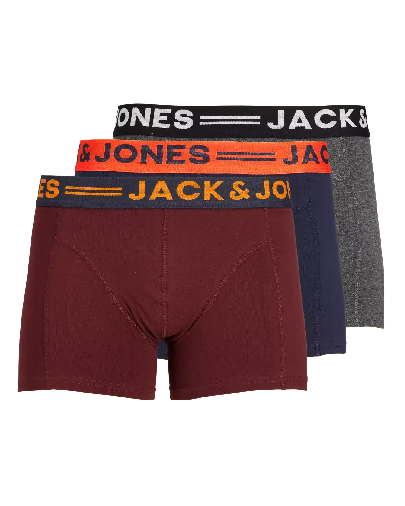 Solid Colors 3-Pack Organic Cotton Trunks