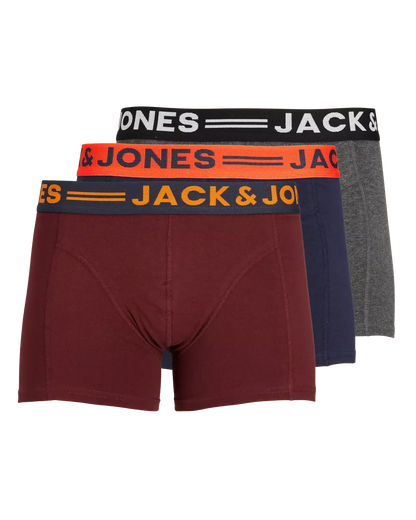 Solid Colors 3-Pack Organic Cotton Trunks
