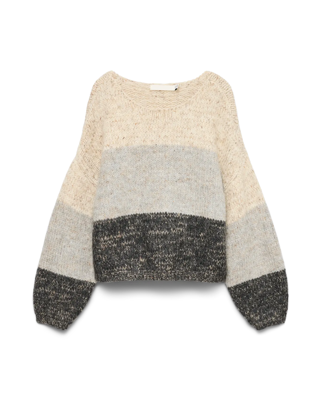 The Jenna Balloon Sleeve Boatneck Sweater