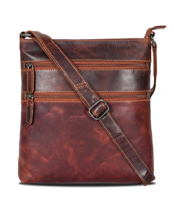 Judy Leather Crossbody Purse
