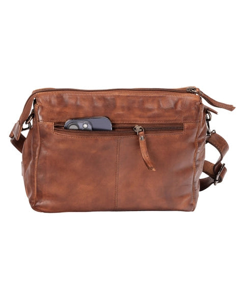 June Leather Crossbody Purse