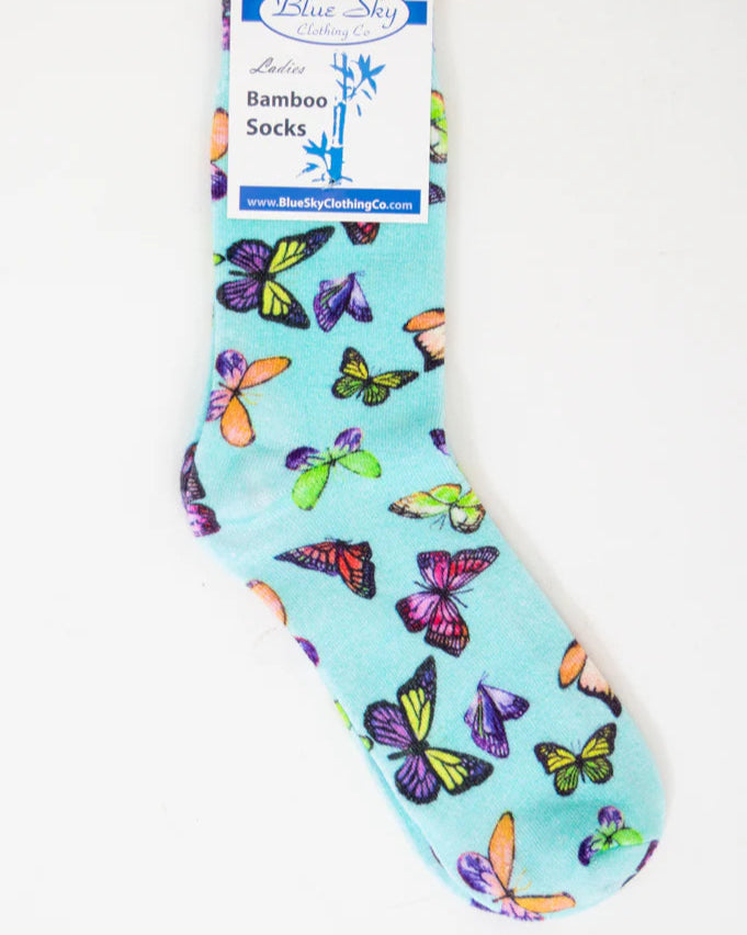 Butterfly Bamboo Dress Socks 🍁