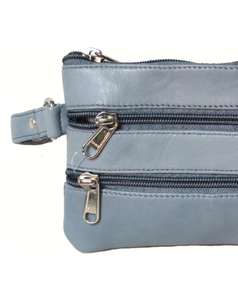 Mini Leather Zipper Chest Bag