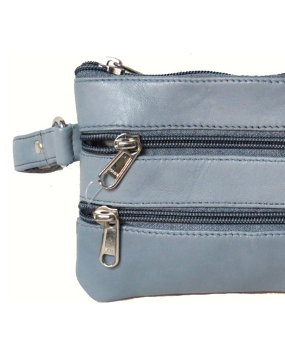 Mini Leather Zipper Chest Bag